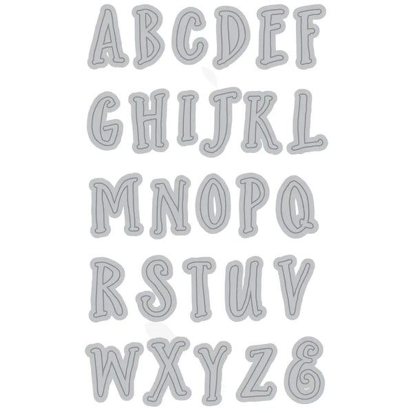 Uppercase Handwritten Alphabet R-508087