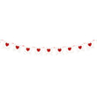Valentines Day Heart Flag Mini Garland R-679369