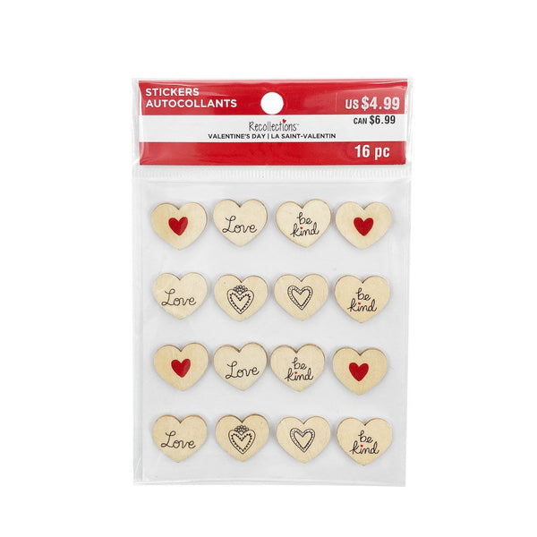 Valentines Day Wooden Hearts R-679126