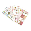 Vintage Floral Sticker Book R-688215