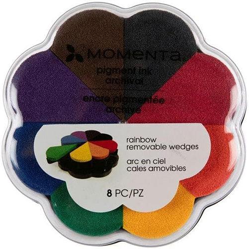 Wedges Ink Pad Rainbow Primary M-38636