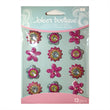 Yellow Dot Flowers Cabochons 50-20884